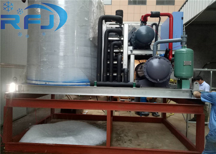 RFJ 3 Ton Block Ice Machine Automatic Direct Cooling With Tecumseh Compressor