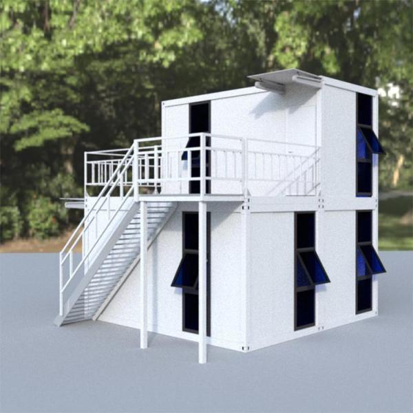 Zontop China Modern Ready Small Hurricane Proof Prefabricated Two Story Resort