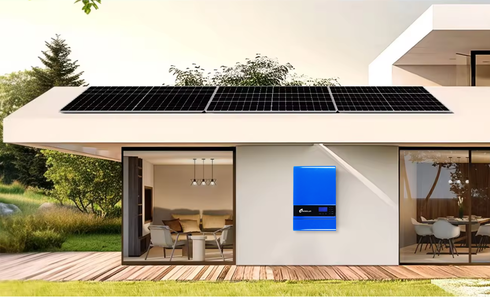 Amsolar 3KW 5KW 8KW 10KW Off Grid Solar Inverter with MPPT Voltage Range of 60-115Vdc