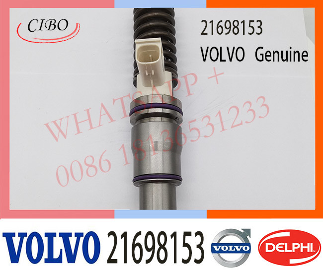 21698153 VOL Diesel Engine Fuel Injector 21698153 BEBE5H01001 for VOL HDE16 EURO 5, 21698153 21636766 22052772
