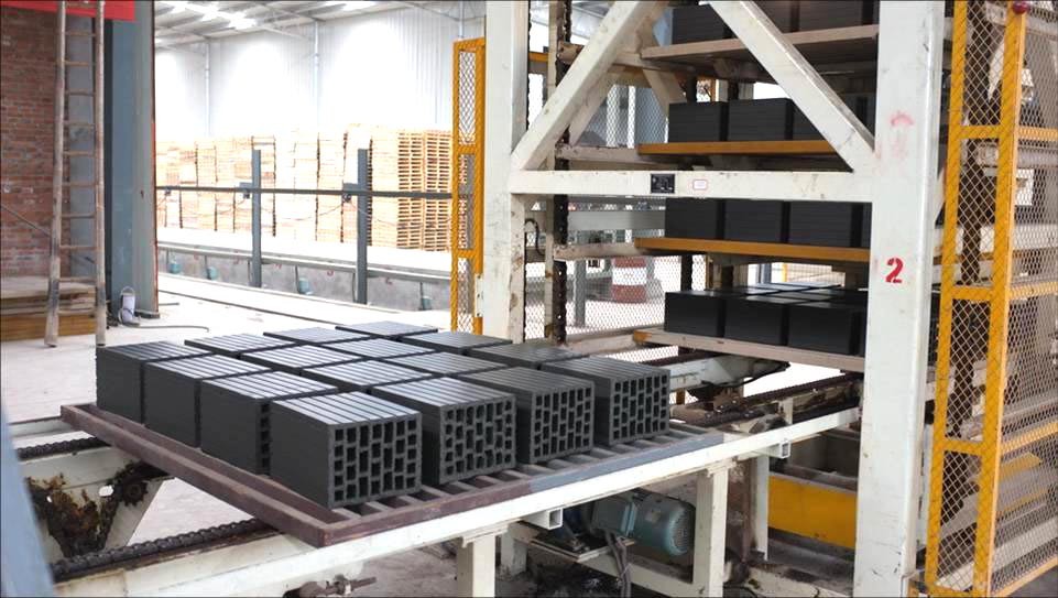 50KW Brick Loading And Unloading System CE Brick Setting Machine