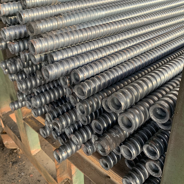Full Threaded Steel Hollow Anchor Bar Rods 50 Mm Self Drilling Rock Bolt