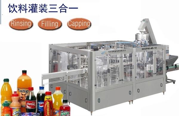 SUS316 15000BPH Soda Water Filling Machine Cola Sprite Soda Water Filling