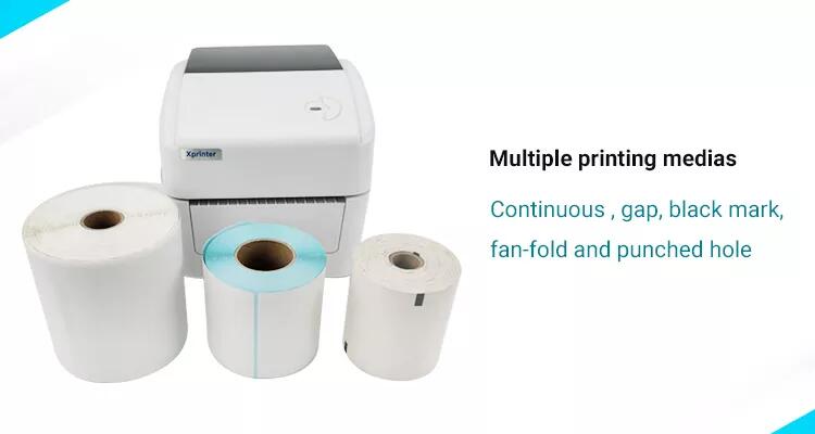 4x6 Barcode Label Roll Thermal Shipping Label Printer