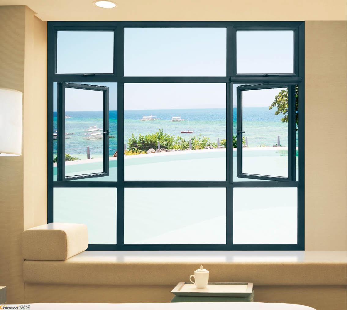 Waterproof Aluminium Window Extrusion Profiles Good Weather Resistance