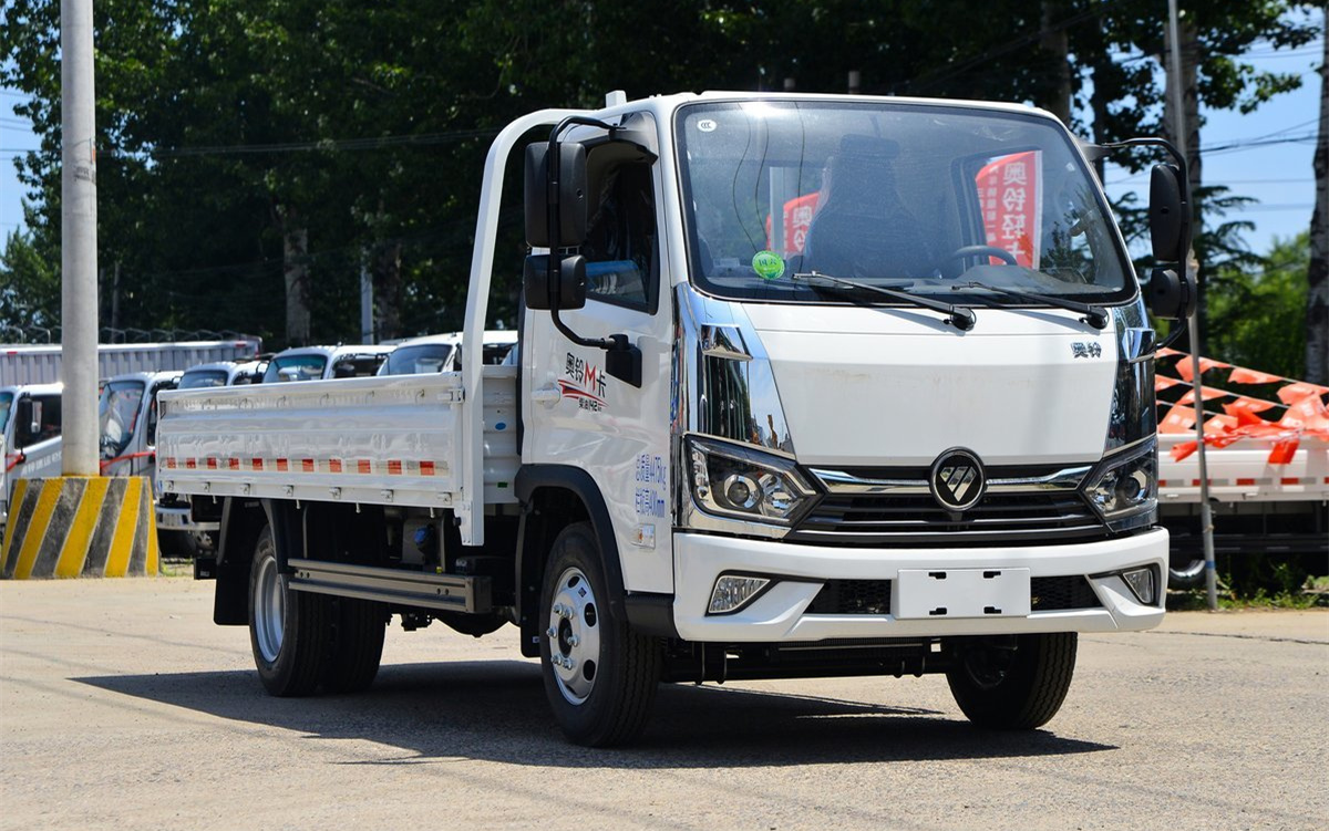 Foton Aoling M Card 142 Horsepower 4.2 Meters Single Row Guardrail Small Car Truck