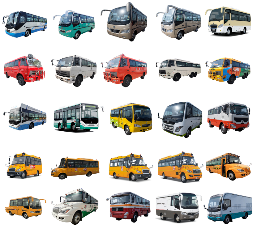 Dfsk Van Truck With 5 Seats Or 9 Seats EURO 5 Emission Standard 82kw Engine Power