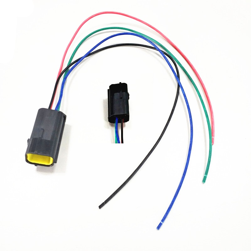 4 Pin FWC Waterproof Electrical Cable For Suzuki Gsxr Sv650