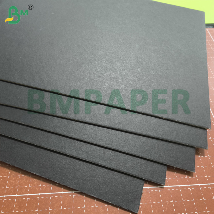 Black Paper Laminated Grey Board On One Side 2mm Thick For Packaging