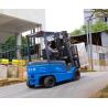 Buy cheap Blue Color 3 Ton Electric Lift Truck With Two Stage Mast Or Three Stage Mast from wholesalers
