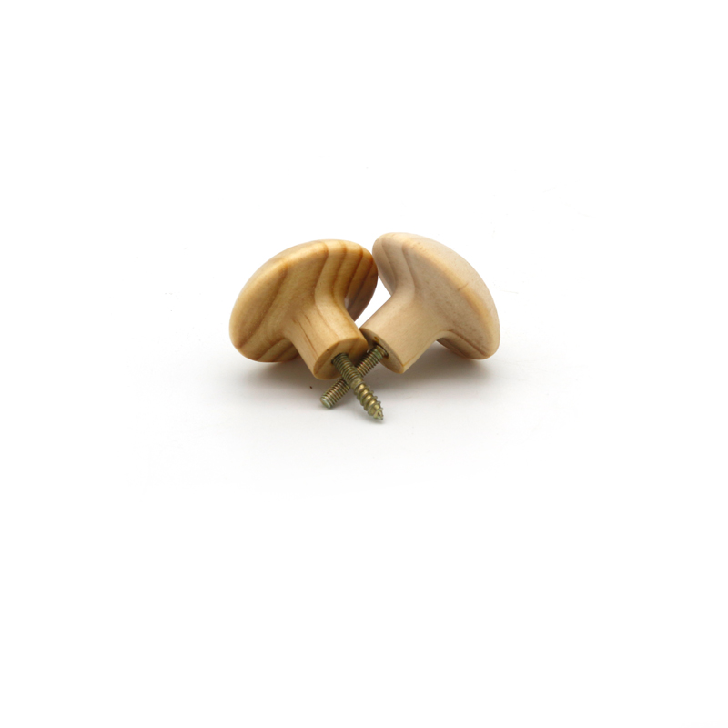 Natural Wooden Coat Hooks, Wall Mount Single Hat Bag Hooks, Decorative Hooks