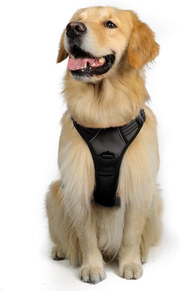 Custom No Pull Pet Harness vest Reflective Tactical Breathable S M L For puppy
