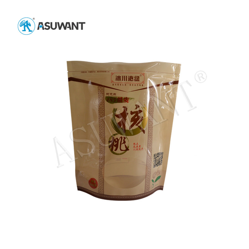 Microwavable Pouches Waterproof Stand Up Packaging Bag Composite PET Laminated