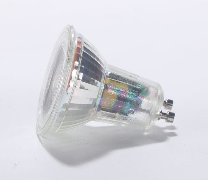 COB LED Par Spotlight GU10 3W 110V , Dimmable IP40 Led Cob Spot Light