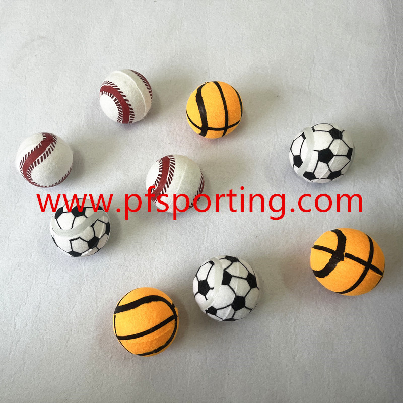 High Quality Vking Manufacturer Supply Free Sample Rubber Toy Pet Training Toys Squeaky Rubber Ball for Small Large Dogs