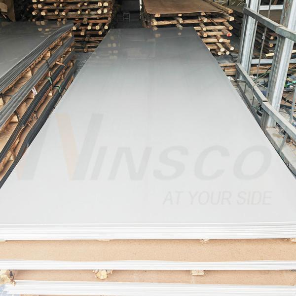 WinscoMetal 4Ftx8ft 0.6mm Thick 201 Grade Inox Metal Sheet 1220mmx2440mm