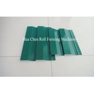 330mm Automatic Color Coated Wall Roof Panel Roll Forming Machine With 15 Rows