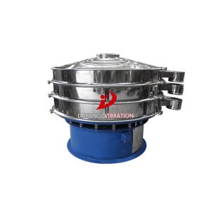 3 Layers 80 Mesh Bronze Powder Rotary Vibrating Screen