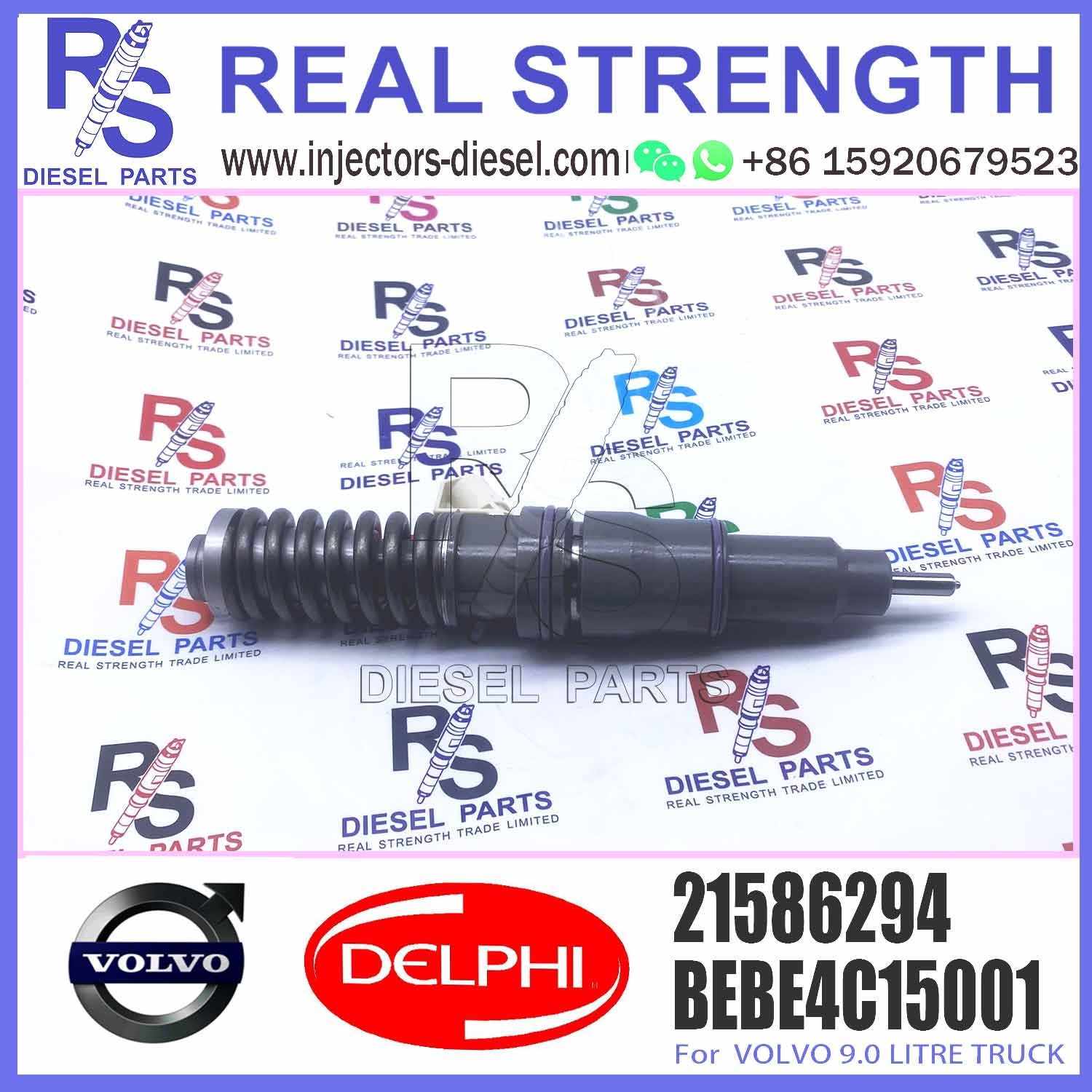 2 Pins Fuel Injector Overhaul Repair Kits For V-O-L-V E1 Injector 20430583 20440388 20500620 21586294 21586284