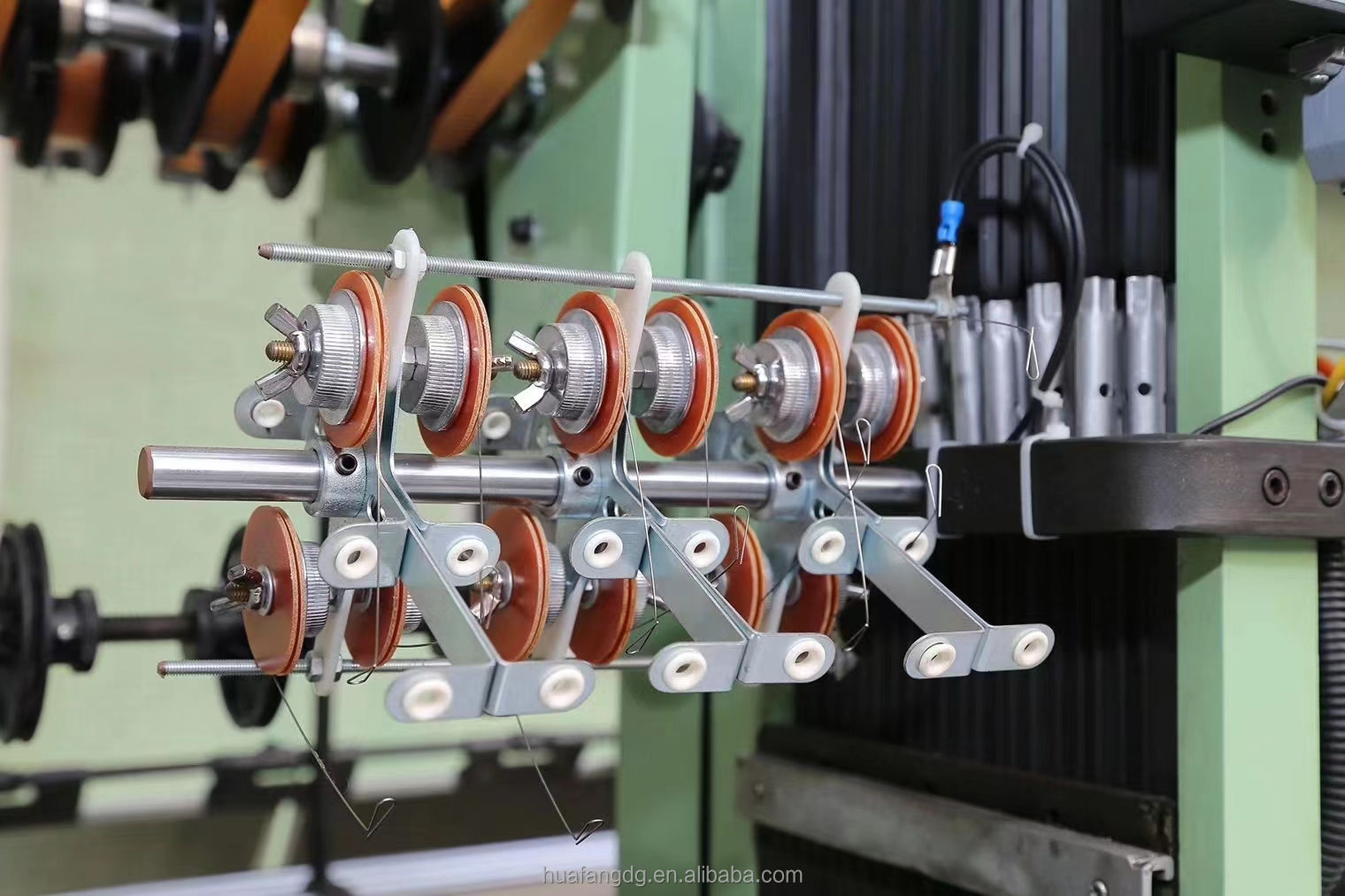 Electronic Auto Weaving Machine Needle Jacquard Loom New Elastic Rubber Making