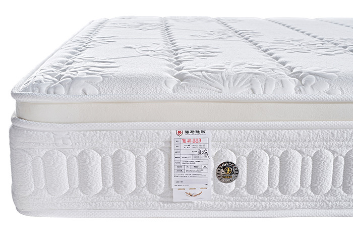 Memory Foam Hotel Spring Mattress Anti Odorization Thickened High Density