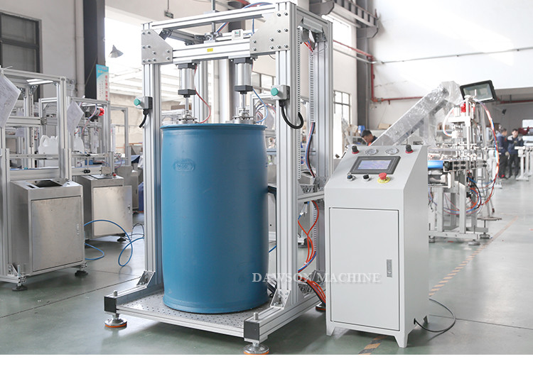 Double Heads Hdpe Jerrycan Leak Detecting Testing Machine