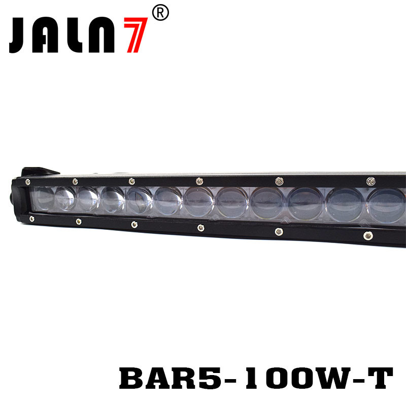 LED Light Bar JALN7 20Inch 100W Lens CREE Original Spot LED Driving Lamp Super Bright Off Road Lights LED Work Light
