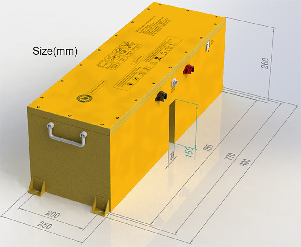 IP65 48 Volt LiFePo4 Battery 120Ah Electric Vehicle Lithium Iron Phsphate Battery