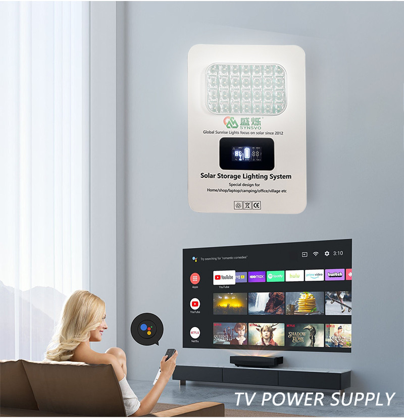 Wall Mounted Portable Solar Generators With 6-8 Hours Charge Time SRE-938