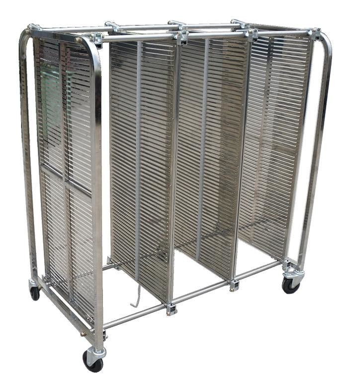 Handle Adjustable ESD PCB SMT Storage Trolley Eletronic Antistatic Reel Storage Cart