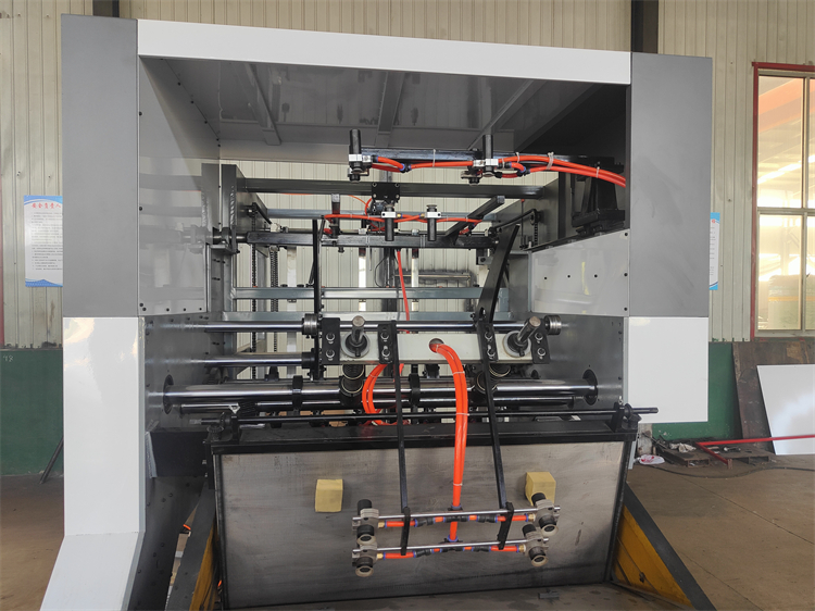 Plastic Film Auto Feeder Die Cutting and Creasing Machine for Corrugated Carton Box