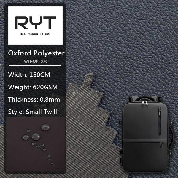 100% Polyester Waterproof Foamed Fabric Various Colour For Fashion Bags And