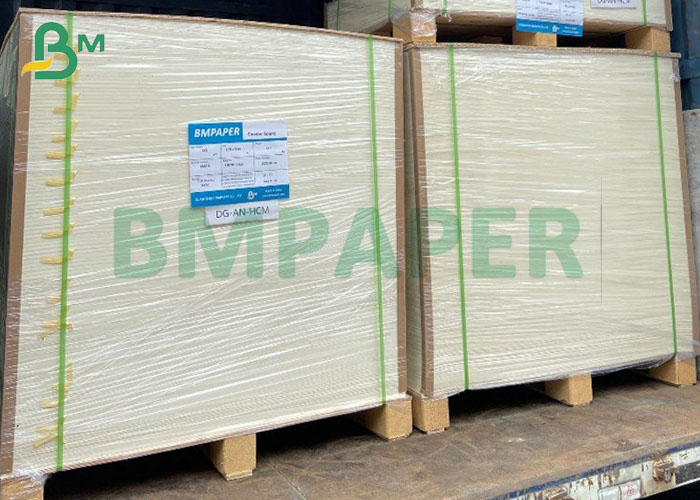 250gsm to 400gsm C1S Bleached Ivory Paper Board / GC1 Art Card Sheet 72 * 102cm