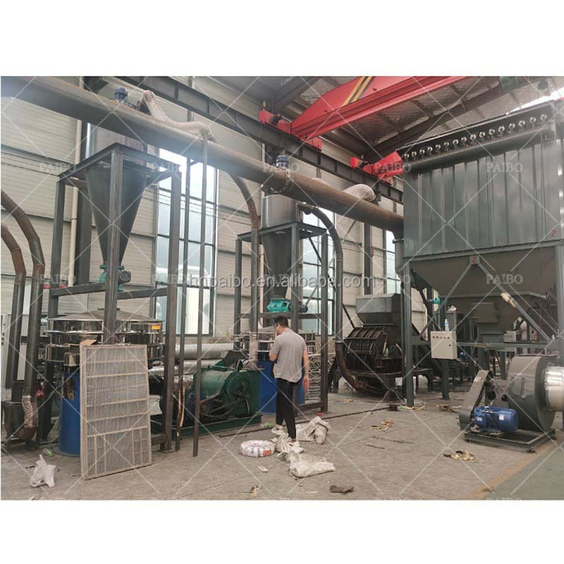 High Recovery Rate Scrap Copper Recycling Battery Recycling Equipment UT-1000 1000KG/H
