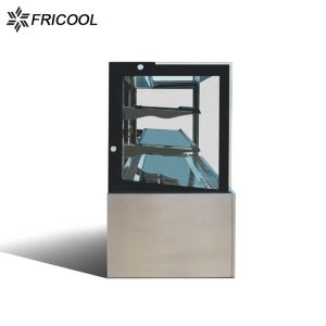 CFC Free R290 Refrigerated Deli Case Bakery Showcase LED Inside