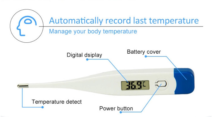 High sensitive Fast read Medical Digital Thermometer with certification