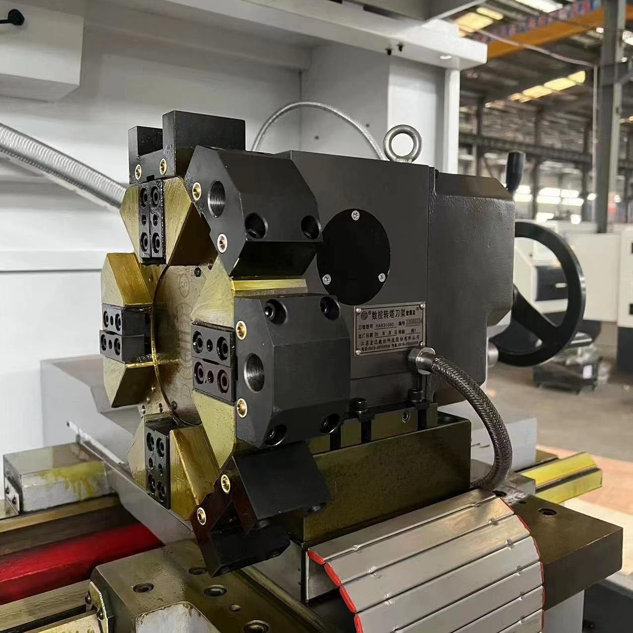 Horizontal Cnc Lathe Machine CK6136 750mm 1000mm CNC Turning