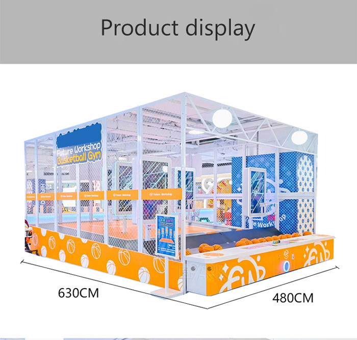 Hardware 5 Players Electronic Arcade Basketball Game Machine