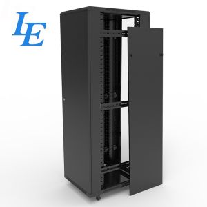 SPCC 600mm 800mm Width Data Center Racks And Cabinets With Doors