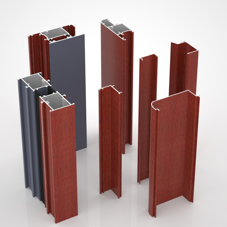 2.7g/cm3 Mill Aluminium Window Profiles Curved Aluminum Extrusions