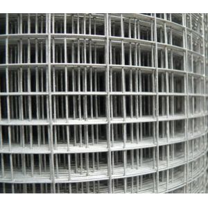 Welded Wire Mesh Type SS304, 1"×1/2" Mesh Welded 0.063" Wire 48" Wide