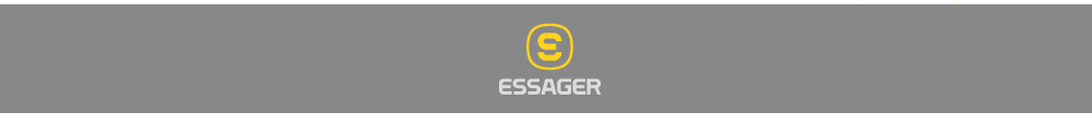 Essager 2022 Transparent Official Store Digital Display 125W Fast Car Charging 2 USB 1 Type C Port Car Charger