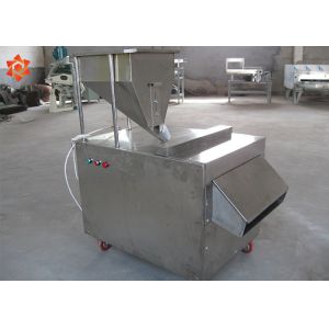 Peanut Chips Cutting Machine 2200W Power Compact Structure Adjustable Slice