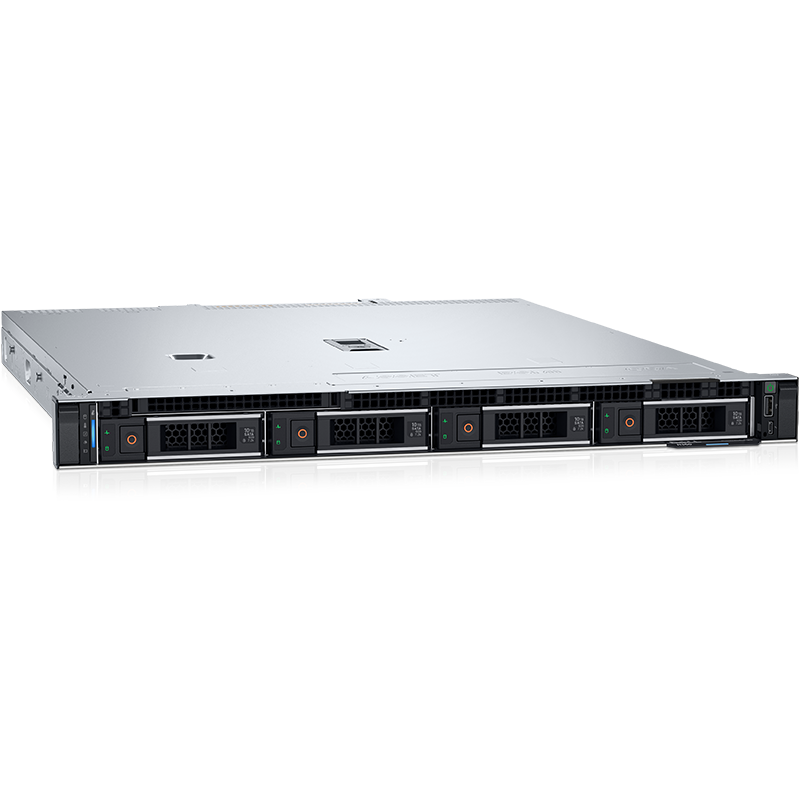 2024 Dell PowerEdge R360 Server 1U Rack 4*3.5 Bays Stocked with Full Redundancy Fans
