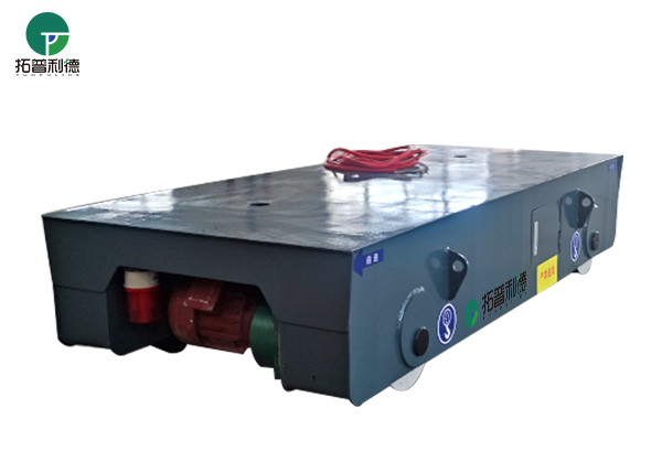 Towing Cable Steel Factory Plant Rail Electric 50t Transfer Carts