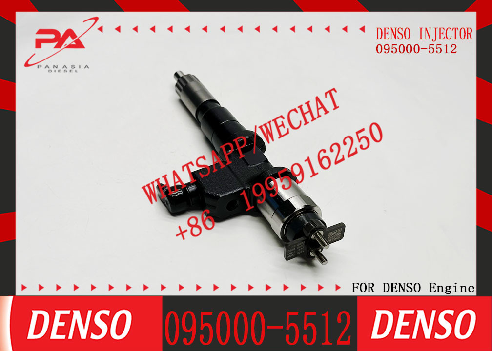 Engine Fuel Injector 095000-5512 095000-6302 095000-8982 095000-5980 8-97630415-3