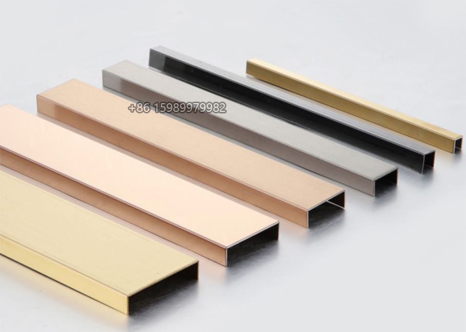 stainless steel decorative u channel