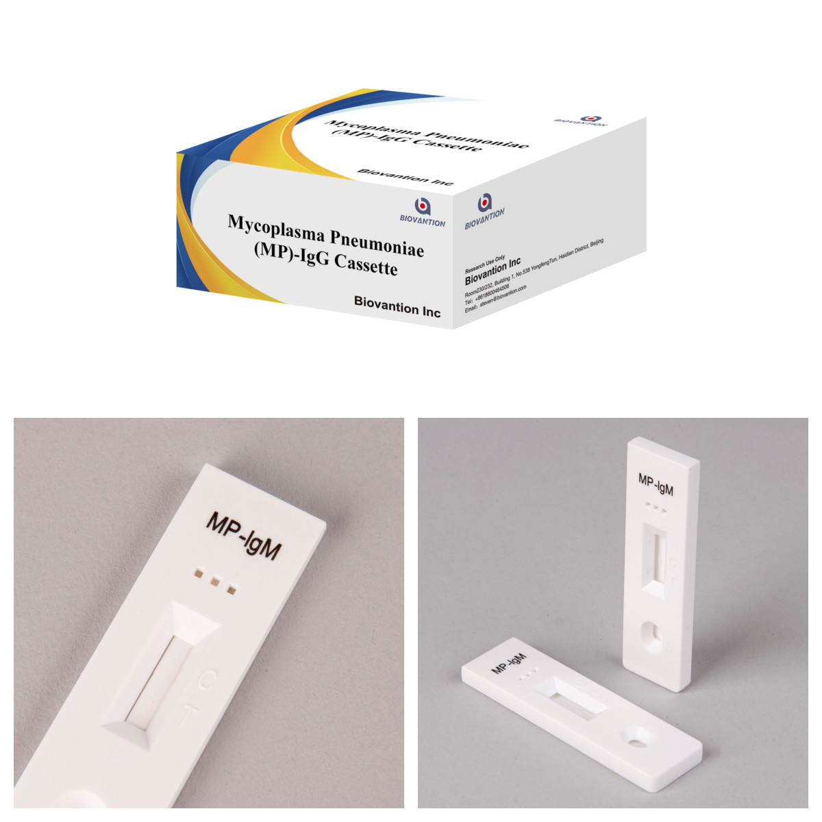Diagnostic Tools For Detecting Lung Bacteria Mycoplasma Pneumoniae MP-IgM Rapid Test