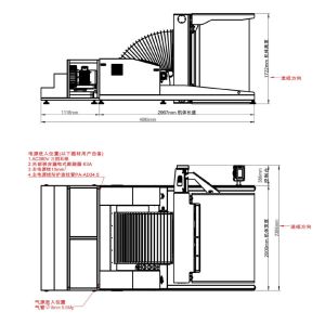 China 1450*1050mm Paper Sheet Pile Turner Machine Automatic Flipping VEI-145A on sale