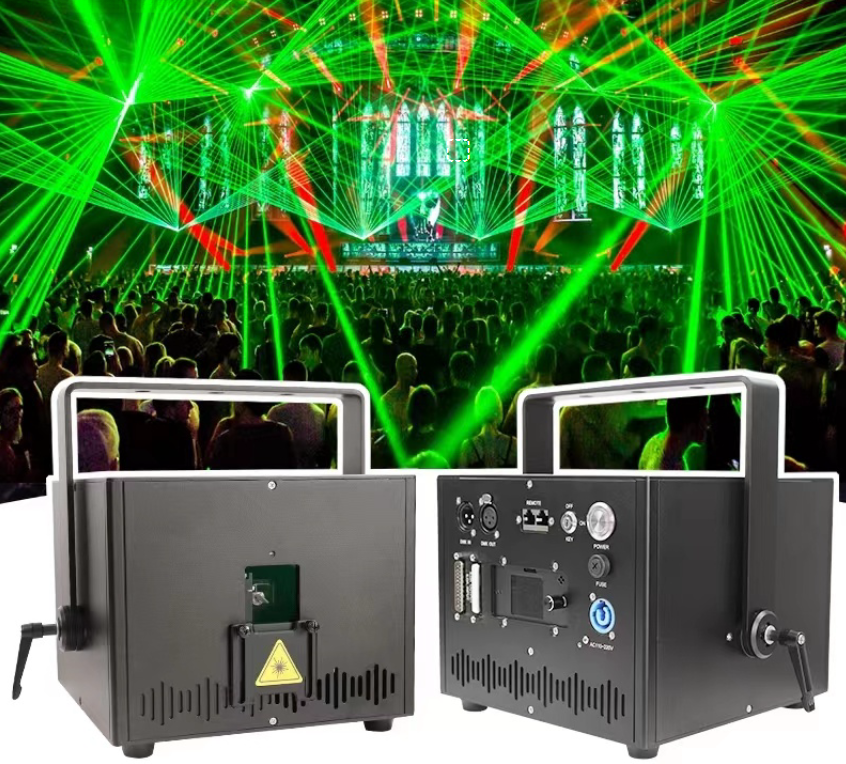 6kg 5-10W RGB Full Color Light Disco Night Club Special Effect Led Stage Lights Outdoor Laser Light Laser Dj